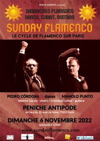 spectacle Sunday Flamenco. Le dimanche 6 novembre 2022 à Paris19. Paris.  17H00